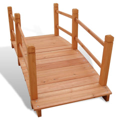 Garden Bridge Natural wood Solid wood Medium Durable