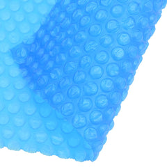 Pool Cover Blue PE with air chambers 216.1 x 107.9 in Durable
