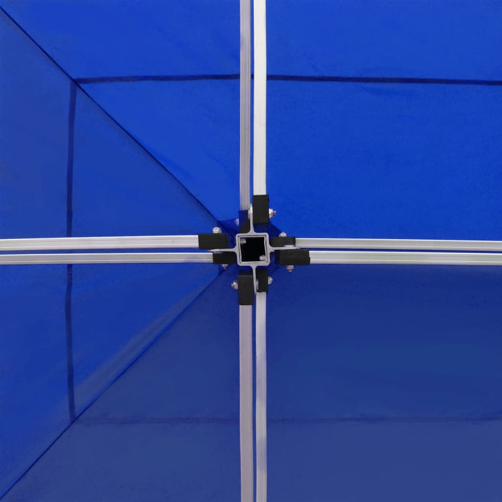 Professional Folding Party Tent Aluminum 19.7'x9.8' Blue