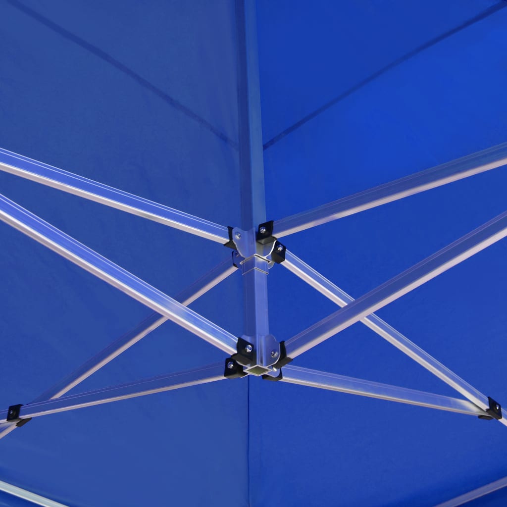 Professional Folding Party Tent Aluminum 19.7'x9.8' Blue
