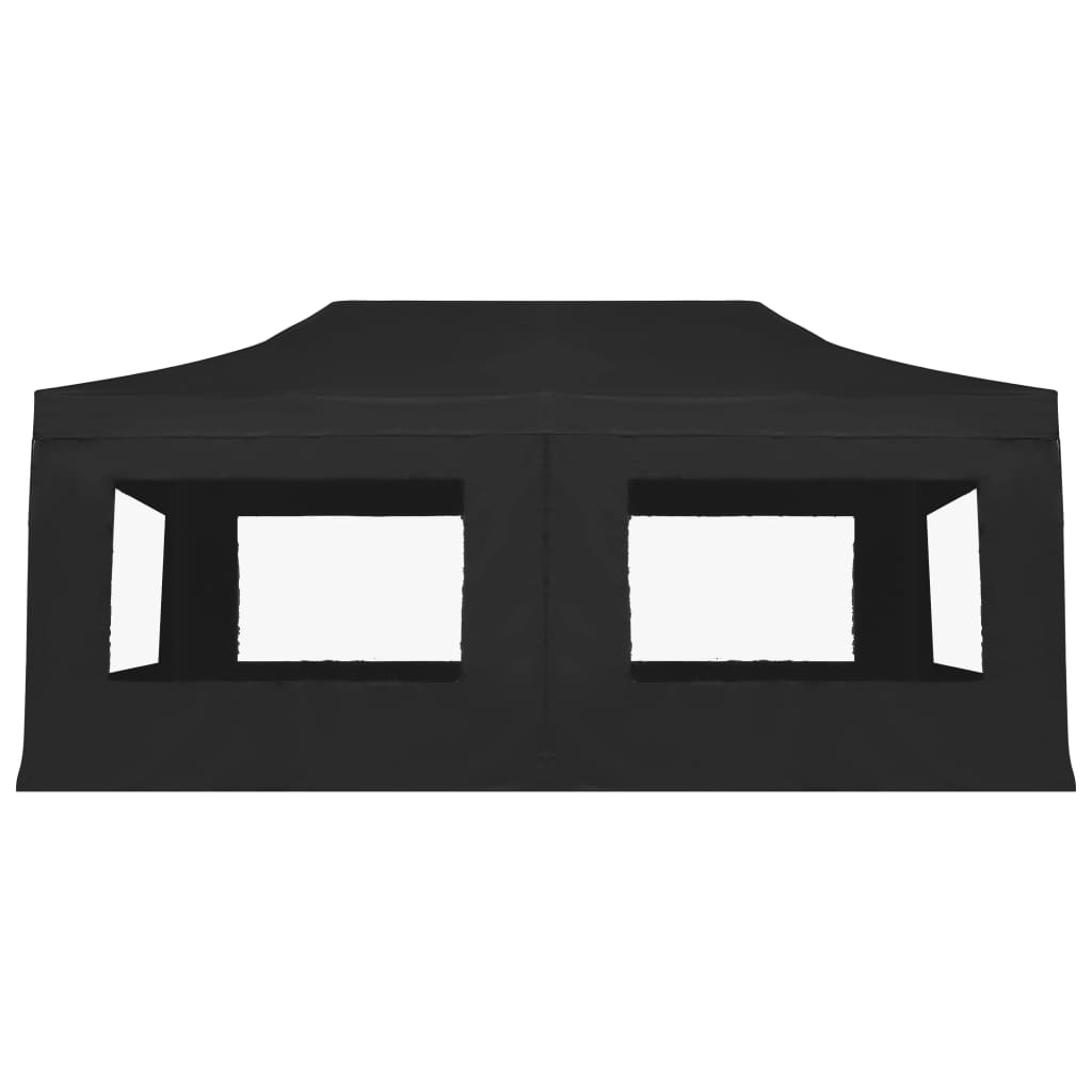 Professional Folding Party Tent with Walls Aluminum 19.7'x9.8' Anthracite