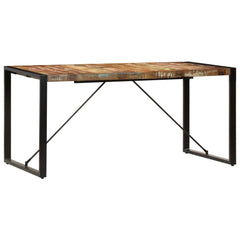 Dining Table Unique due to reclaimed wood (multicoloured)