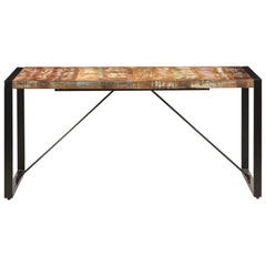 Dining Table Unique due to reclaimed wood (multicoloured)