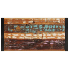 Coffee Table Multicolor Solid Reclaimed Wood 47.2 in long Durable