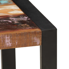 Coffee Table Multicolor Solid Reclaimed Wood 47.2 in long Durable