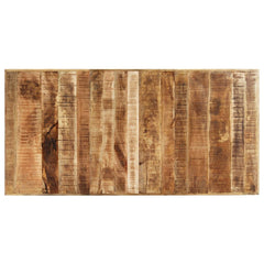 Dining Table Brown Solid Mango Wood 78.7 x 39.4 x 29.5 in