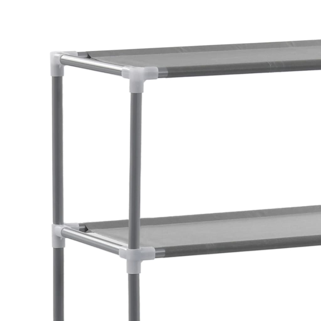 3-Tier Storage Rack over Toilet Silver 20.9x11x66.5