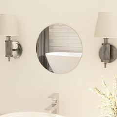 Frameless Mirror Round 11.8 Glass