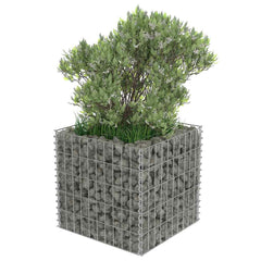 Gabion Raised Bed Silver Galvanized Steel Standard
