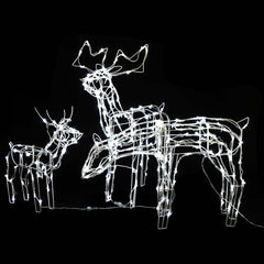 Christmas Light Display Warm White PVC Large Decorative Inlays
