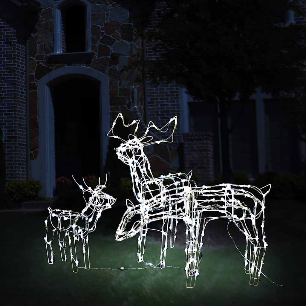 Christmas Light Display Warm White PVC Large Decorative Inlays