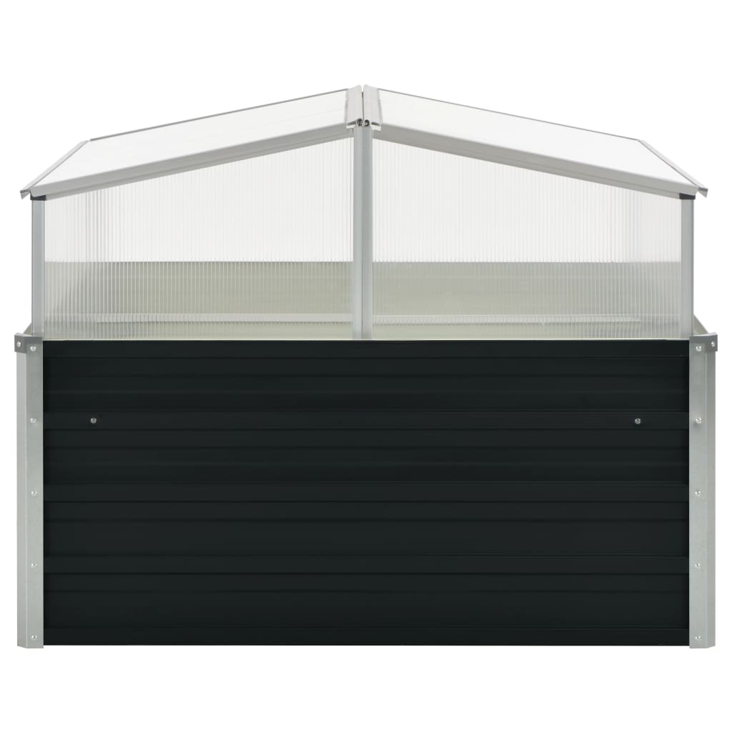 Greenhouse Anthracite 39.4x39.4x30.3 Galvanized Steel