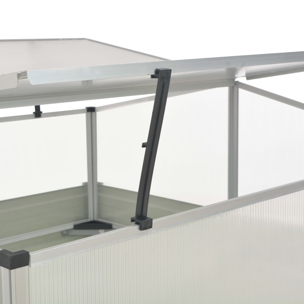 Greenhouse Anthracite 39.4x39.4x30.3 Galvanized Steel