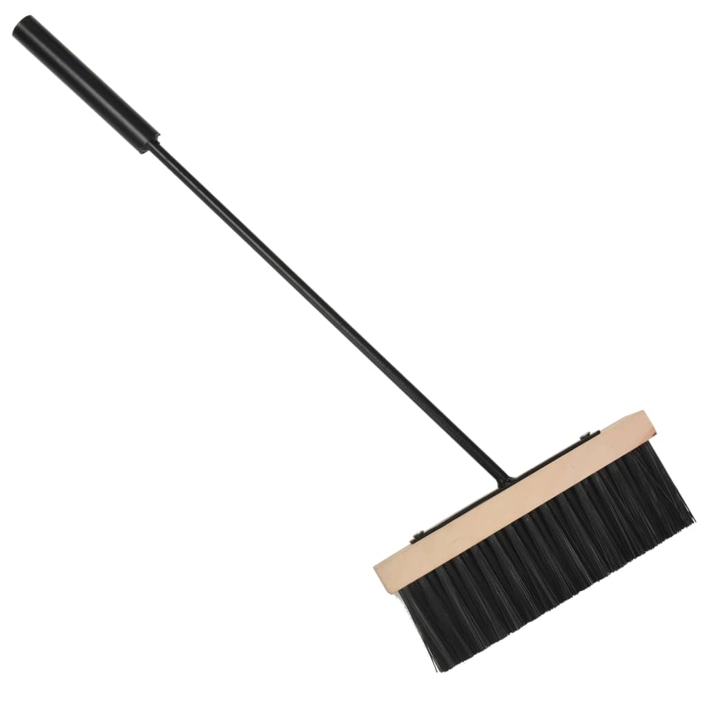 Firewood Cart Black 11.8x13.8x31.9 Steel