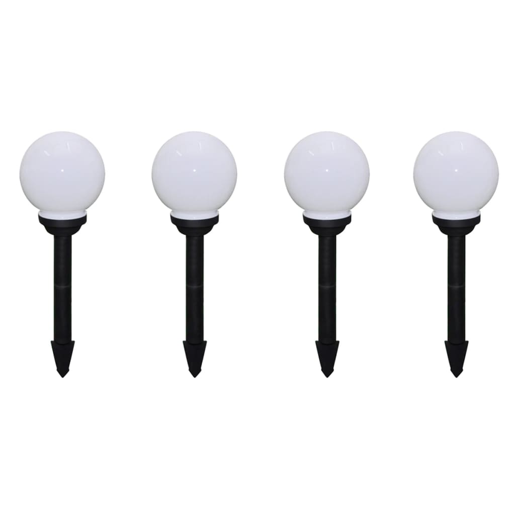Outdoor Pathway Lamps 8 pcs LED 5.9 with Ground Spike