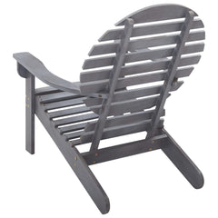 Garden Chair Gray Solid acacia wood Light, easy to move