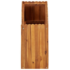 Garden Raised Bed 39.3x11.8x19.6 Solid Acacia Wood