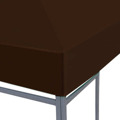 Gazebo Top Cover 9.1 oz/yd?? 9.8'x9.8' Brown