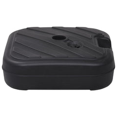 Umbrella Base Black HDPE Medium Umbrella Base Rectangular