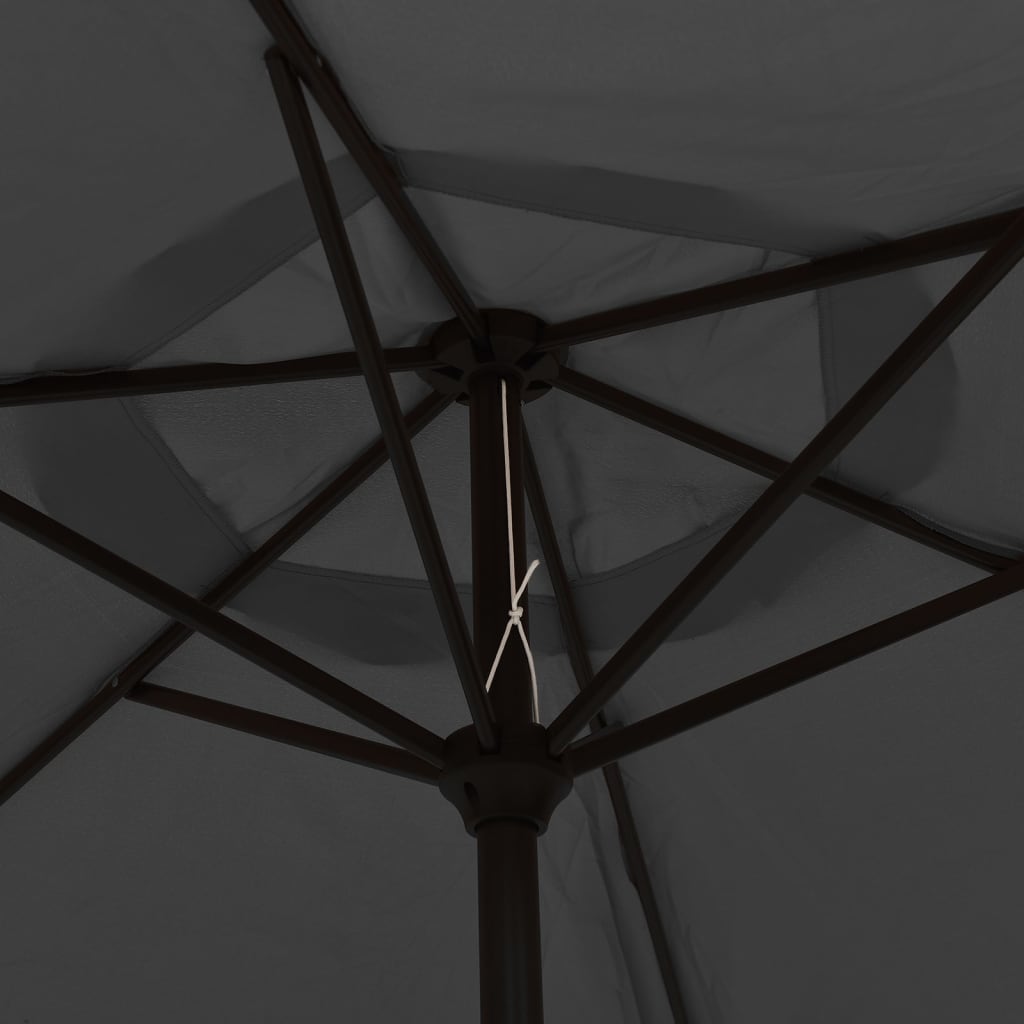 Garden Parasol Anthracite 78.7x83.1 Aluminum
