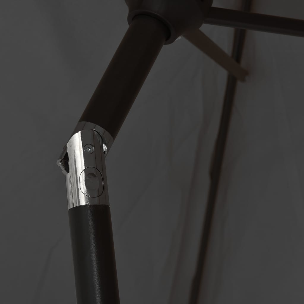 Garden Parasol Anthracite 78.7x83.1 Aluminum