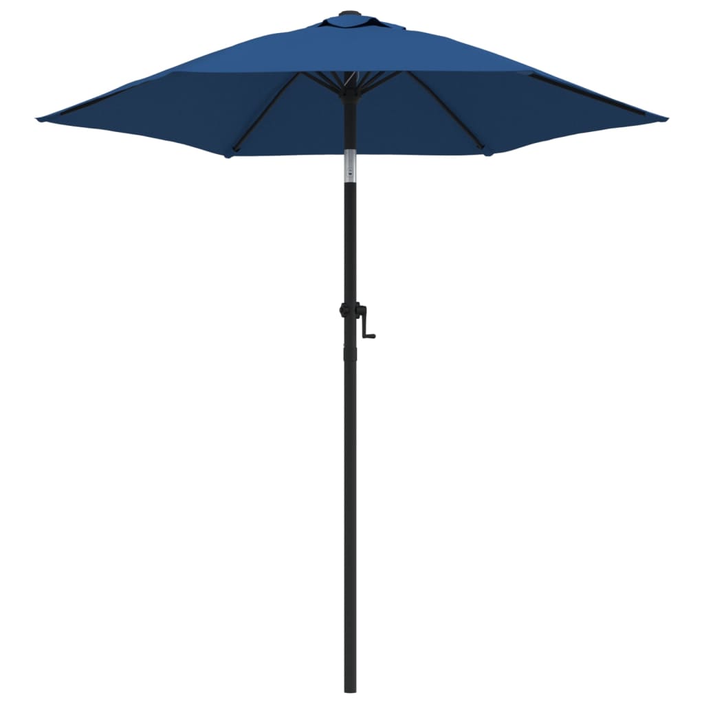 Garden Parasol Blue 78.7x88.2 Aluminum
