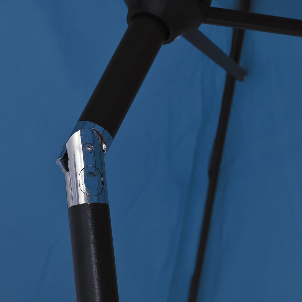 Garden Parasol Blue 78.7x88.2 Aluminum