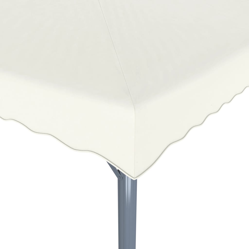 Gazebo 118.1x118.1 Cream Aluminum