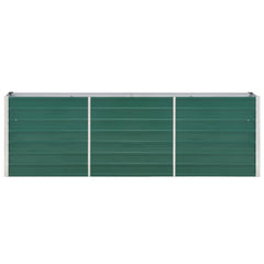 Raised Bed Green Galvanized steel Large Durable Garden Planter