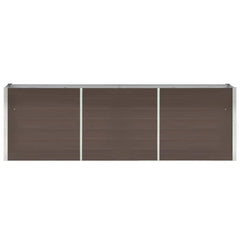 Raised Bed Brown Galvanized steel Large Durable Raised Bed