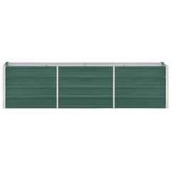 Raised Bed Green Galvanized steel Large Raised Bed Rectangular