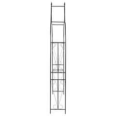 Garden Arch Dark Green 47.2x15x101.6 Iron
