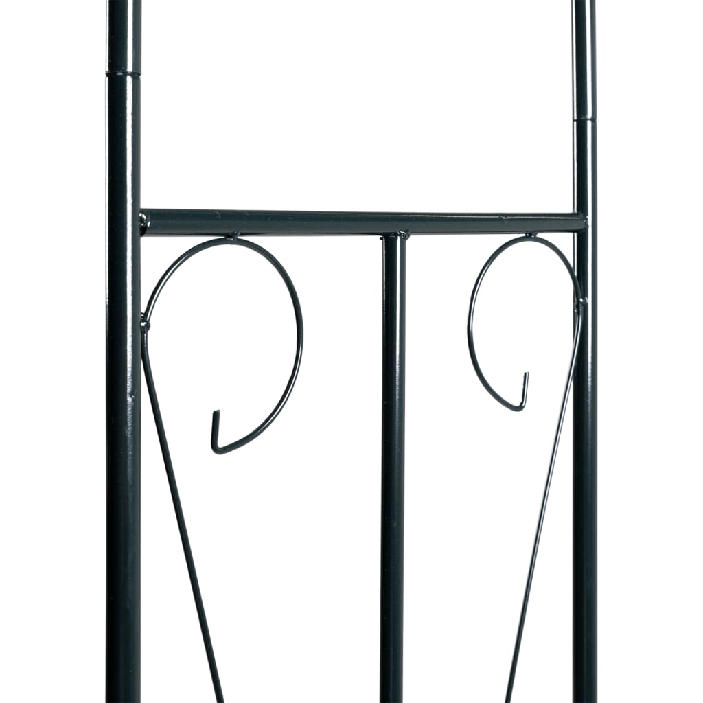 Garden Arch Dark Green 47.2x15x101.6 Iron