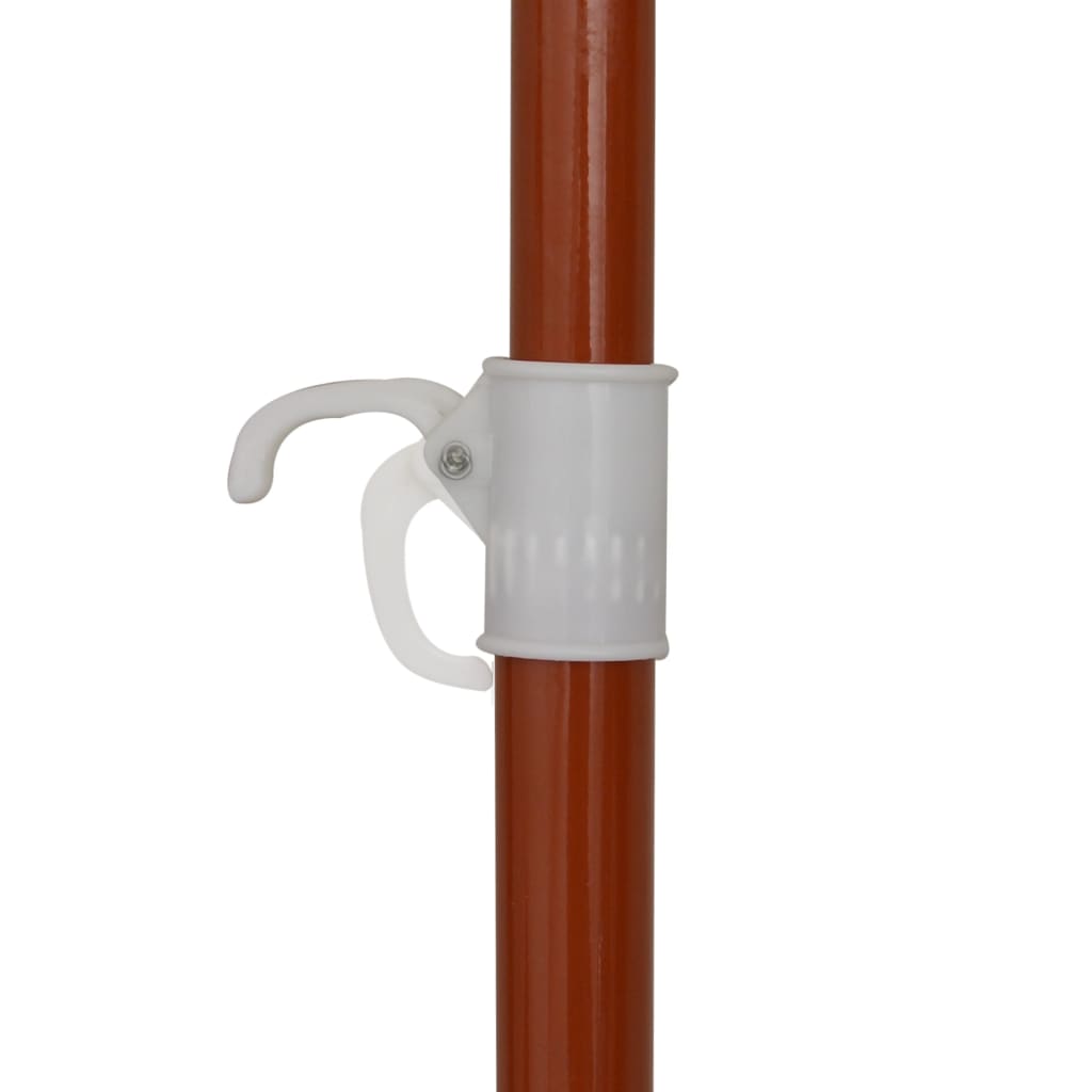 Garden Parasol with Steel Pole 70.9 Sand
