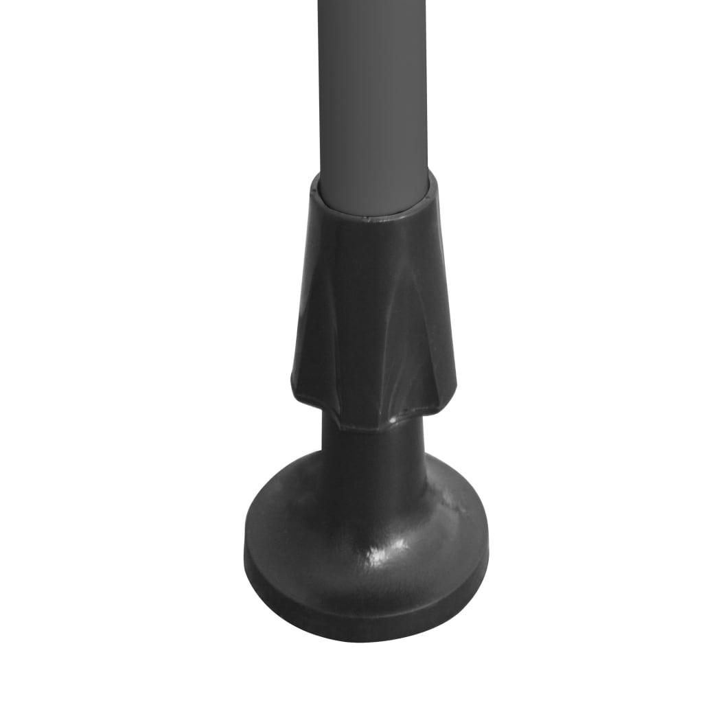 Manual Retractable Awning with LED 78.7 Anthracite
