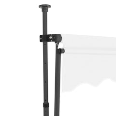 Manual Retractable Awning with LED 59.1 Cream