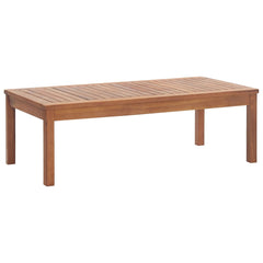 Garden Sofa Set Warm Brown Solid Acacia wood Medium Durable