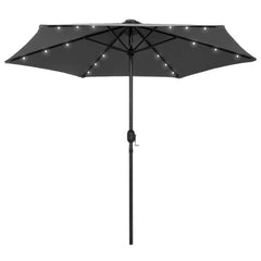 Garden Parasol Anthracite Polyester fabric, aluminum pole