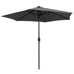 Garden Parasol Anthracite Polyester fabric, aluminum pole