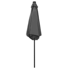 Garden Parasol Anthracite Polyester fabric, aluminum pole