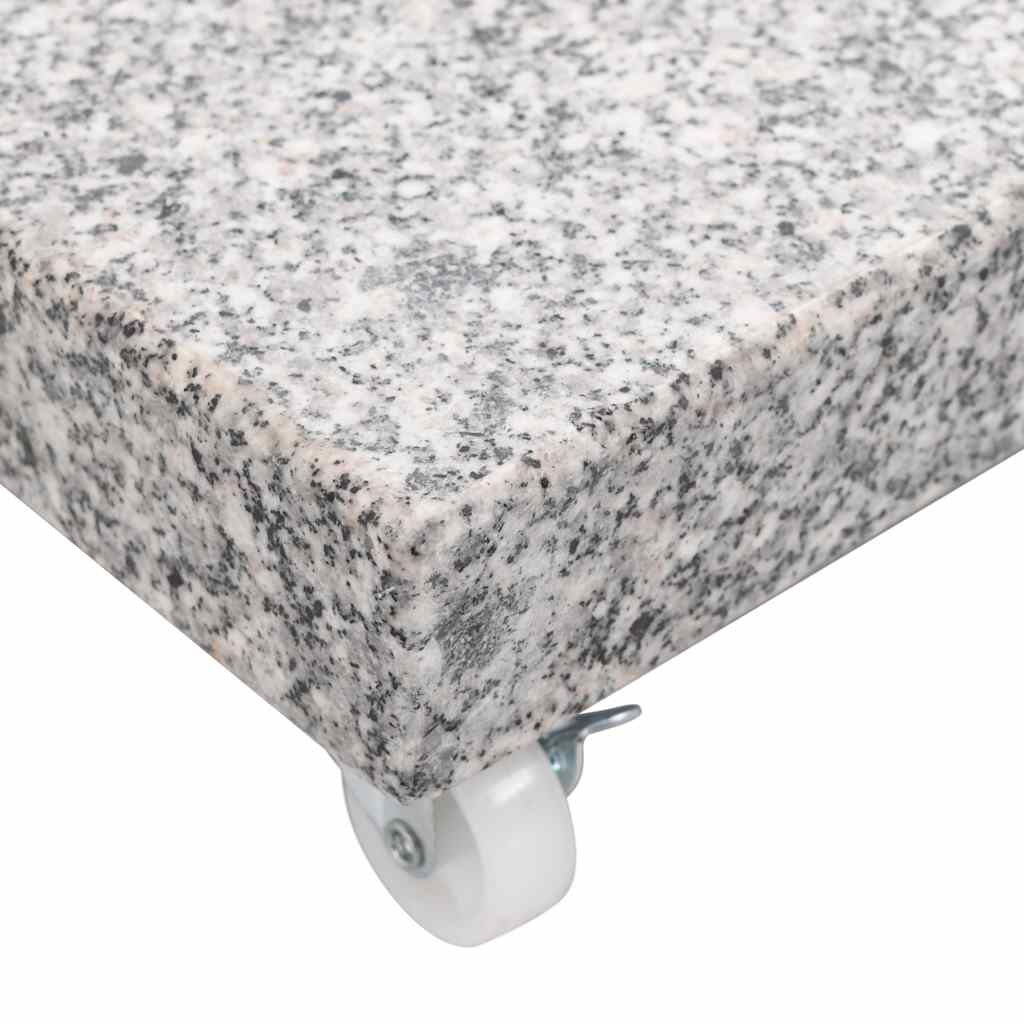 Parasol Base Granite 66.1 lb Square Gray