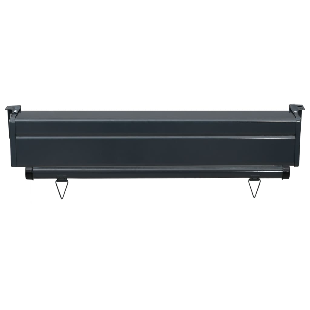 Balcony Side Awning 33.5x98.4 Gray