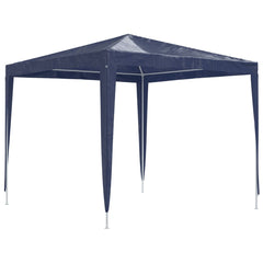 Party Tent Blue Polyethylene, Iron Large UV-resistant materials