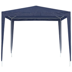 Party Tent Blue Polyethylene, Iron Large UV-resistant materials