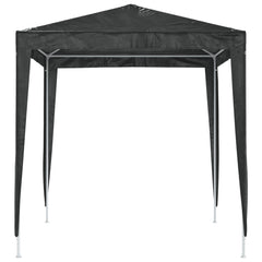 Party Tent Anthracite Polyethylene, Steel 6.6ft x 6.6ft