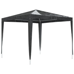 Party Tent Anthracite Polyethylene, Steel 8.2 x 8.2 ft