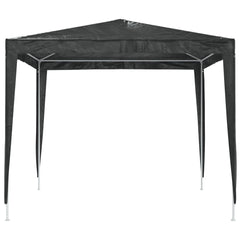 Party Tent Anthracite Polyethylene, Steel 8.2 x 8.2 ft