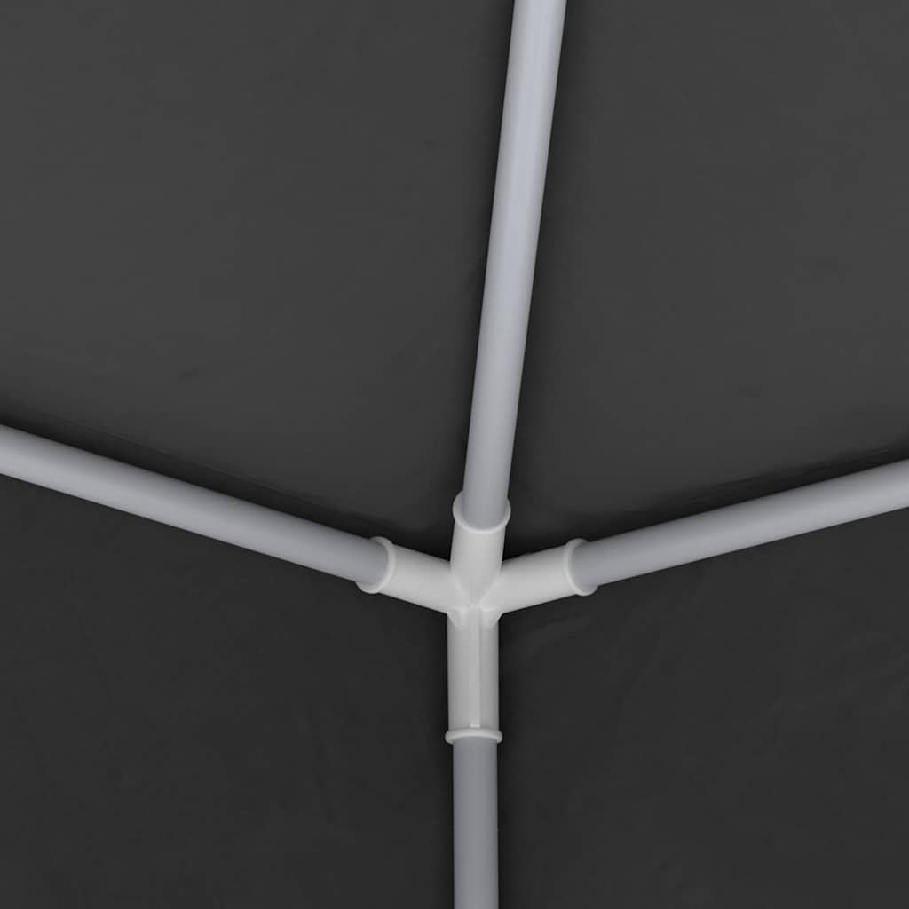 Professional Party Tent with Side Walls 13.1'x13.1' Anthracite 0.3 oz/ft??