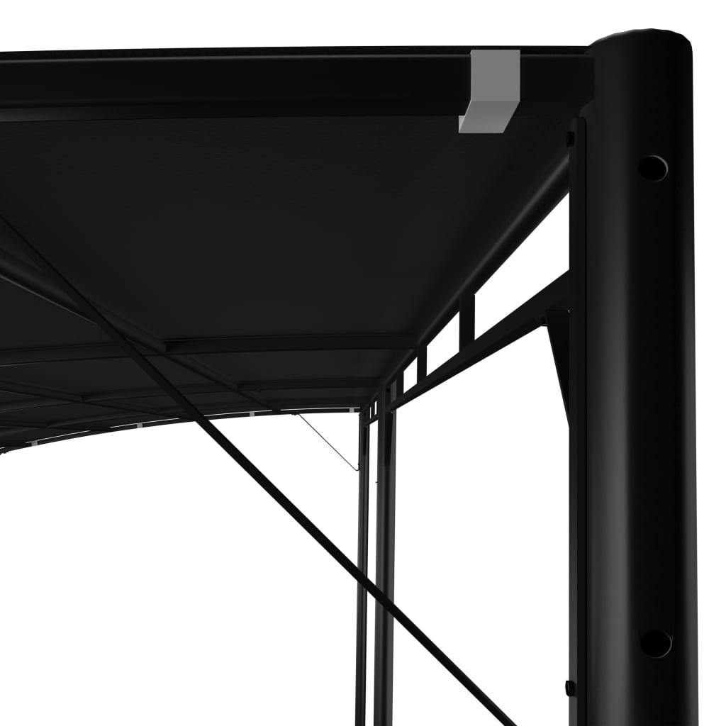 Garden Sunshade Awning 236.2x118.1x100.4 Anthracite