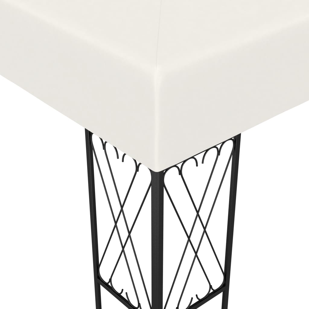 Gazebo 9.8'x19.6' Cream Fabric
